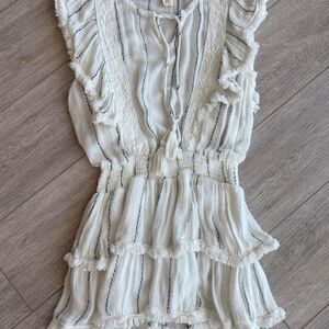 Surf-gypsy Women's White and Cream Cover-ups